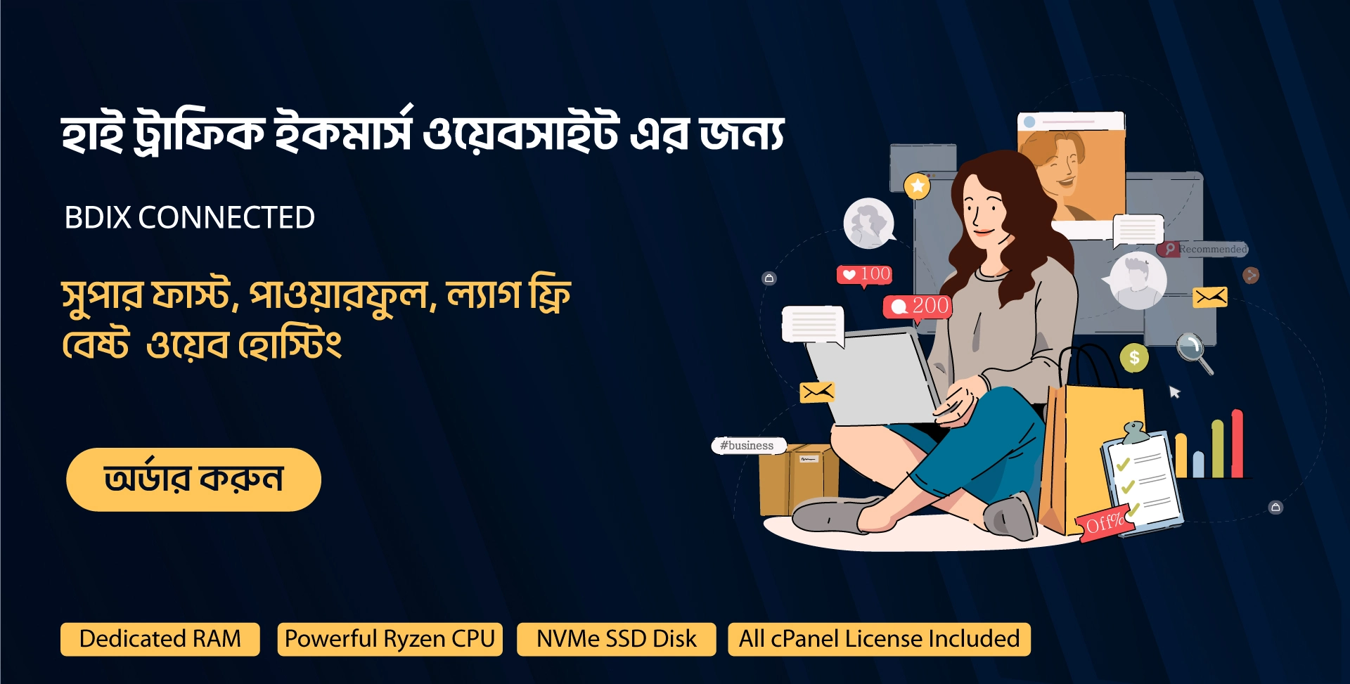 Ecommerce Special Website Hosting